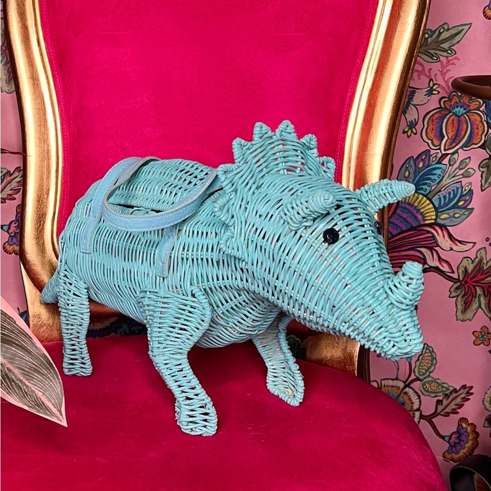 Wicker Darling Mary the Triceratops (released 2019) in original dust bag